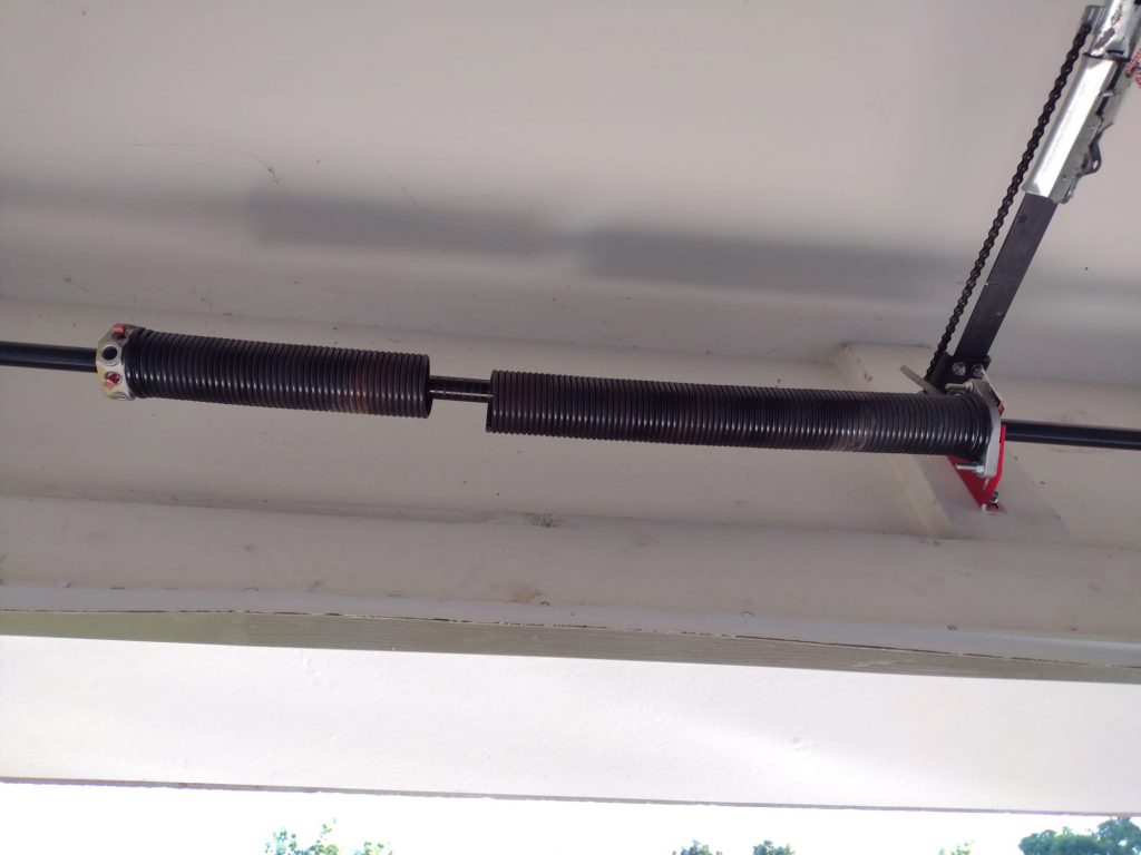 Broken garage door spring vincent