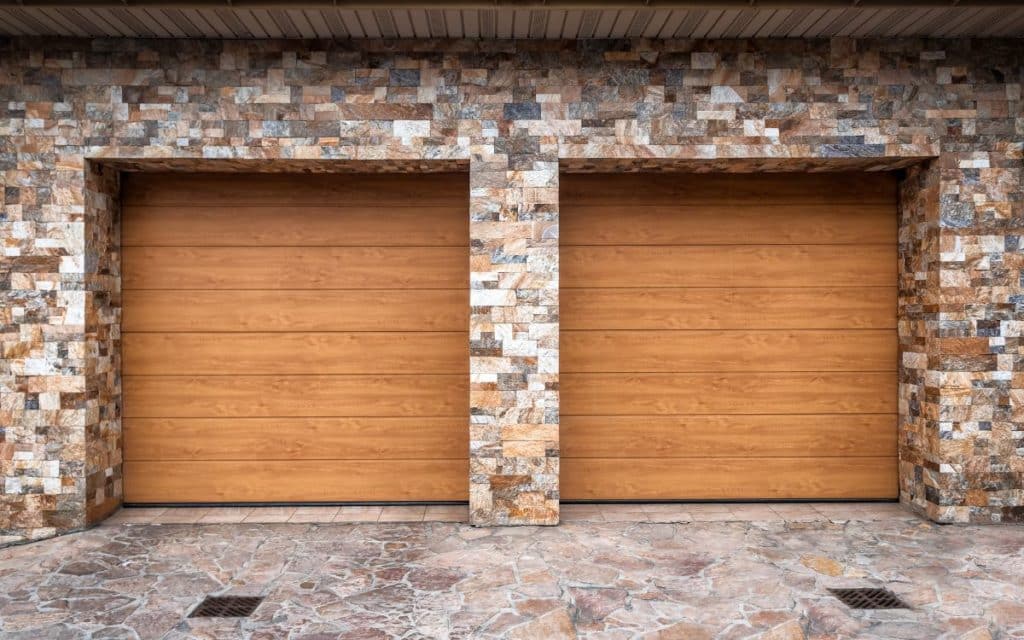 Custom garage door