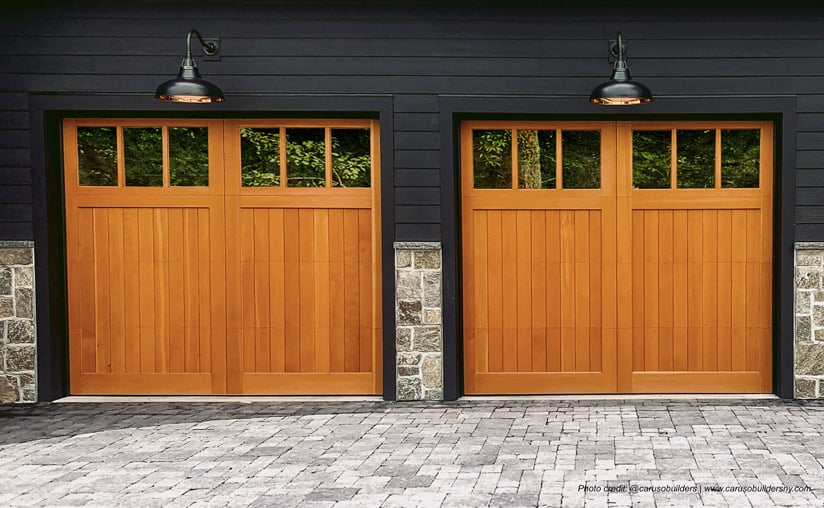 Custom garage doors