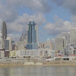 Downtown skyline cincinnati ohio dennis macdonald