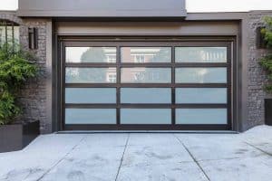 Full view garage door