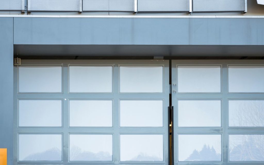 Glass garage door trending