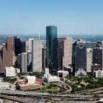 Houston downtown hero