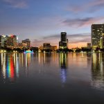 Lake eola park orlando florida