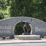 Bryan college station statues