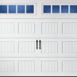 Sectional garage door installation