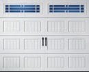 Sectional garage door