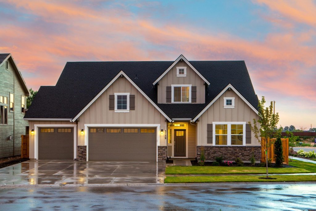 Selecting a garage door