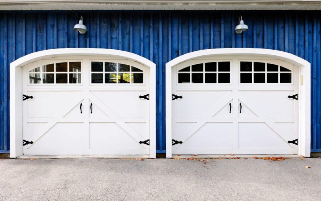 windows on garage door