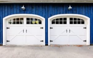 Windows on garage door