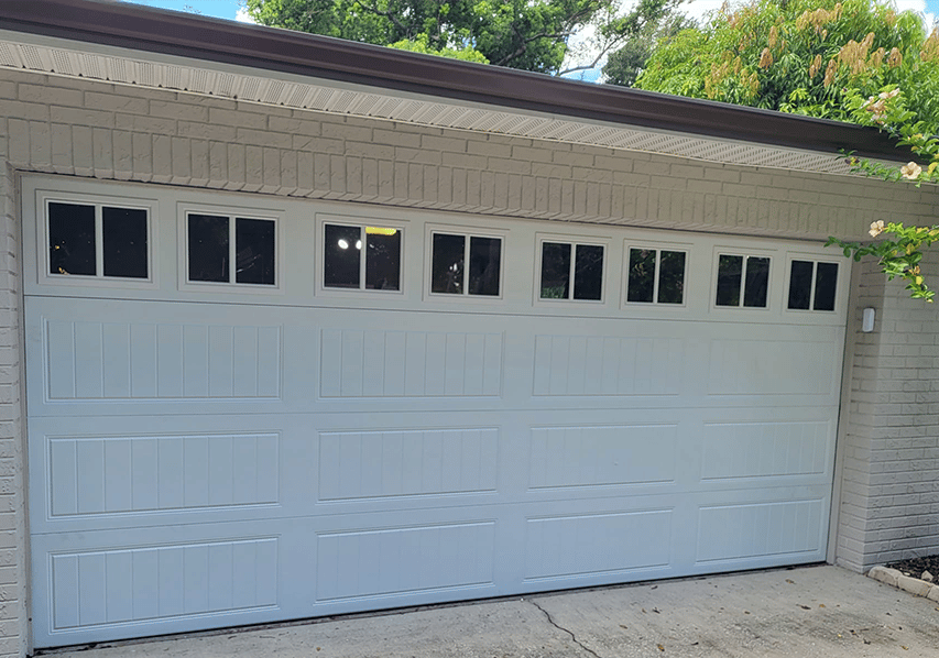 16x7 steel garage door