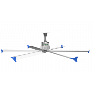 6 blade hvls fan
