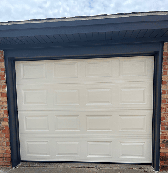 9x7 almond garage door