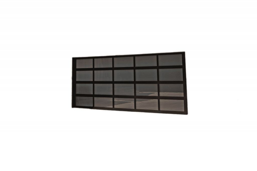 Aluminum full view garage door