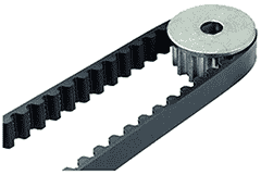 Belt drive garage door opener