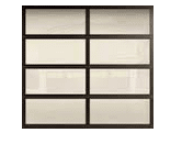 Image of a full view garage door showing
