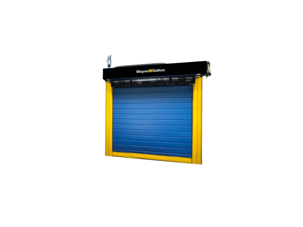 Image shows option of a high performance overhead door