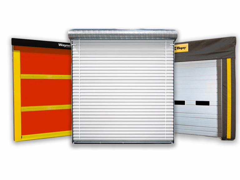 Image showing options of overhead doors for commercial overhead door spaces