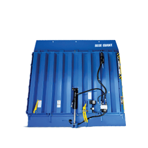 Verticle storing dock leveler
