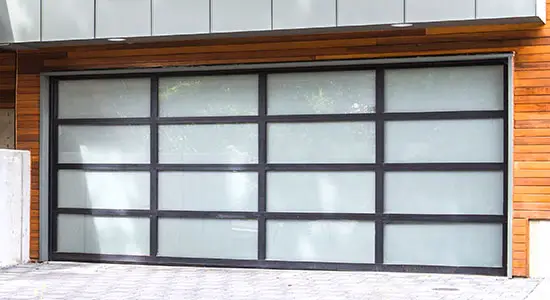 Full view garage door